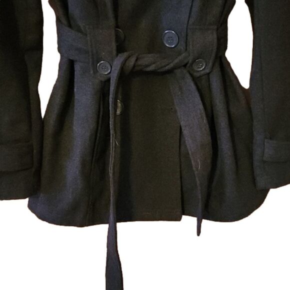 𝅺JOU JOU Button-up Jacket with Hood - Picture 2 of 6